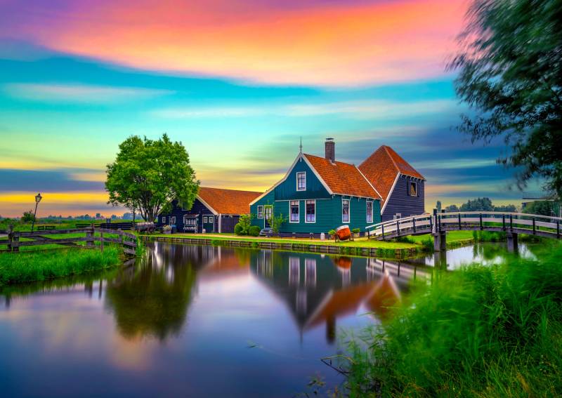 Enjoy Puzzle Farm House in the Netherlands 1000 Teile Puzzle Enjoy-Puzzle-2099 Enjoy Puzzle Farm House in the Netherlands 1000 Teile Puzzle Enjoy-Puzzle-2099 von Enjoy Puzzle