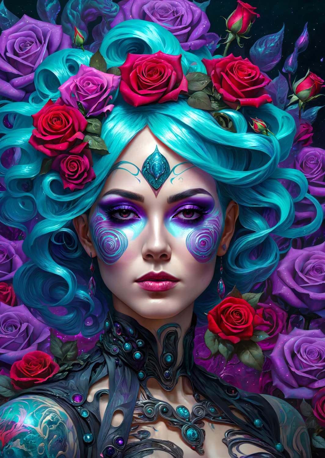 Enjoy Puzzle Gothic Flowers Portrait 1000 Teile Puzzle Enjoy-Puzzle-2169 Enjoy Puzzle Gothic Flowers Portrait 1000 Teile Puzzle Enjoy-Puzzle-2169 von Enjoy Puzzle