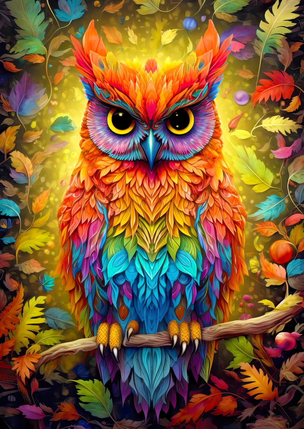 Enjoy Puzzle Herbstkauz 1000 Teile Puzzle Enjoy-Puzzle-2225 von Enjoy Puzzle