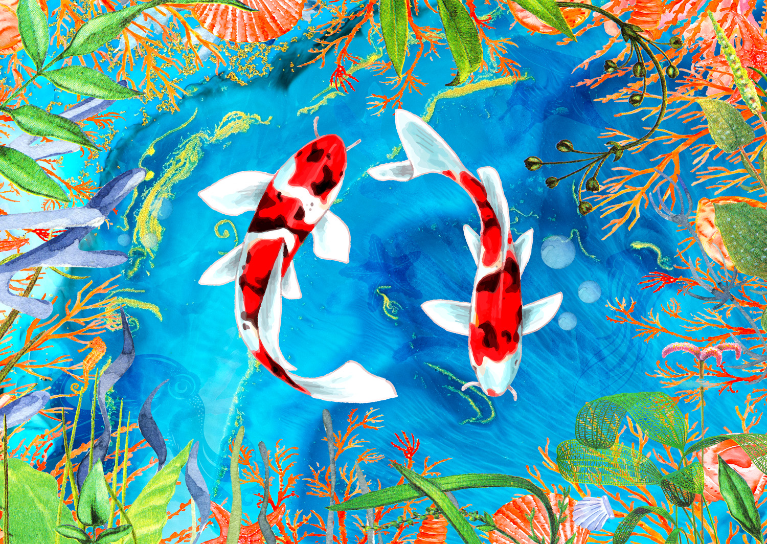 Enjoy Puzzle Just Keep Swimming 1000 Teile Puzzle Enjoy-Puzzle-2019 von Enjoy Puzzle
