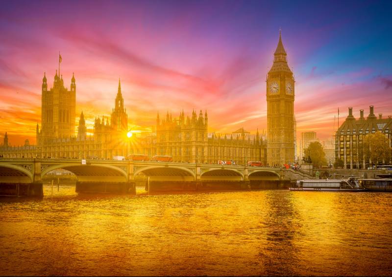 Enjoy Puzzle London on Fire 1000 Teile Puzzle Enjoy-Puzzle-2101 von Enjoy Puzzle