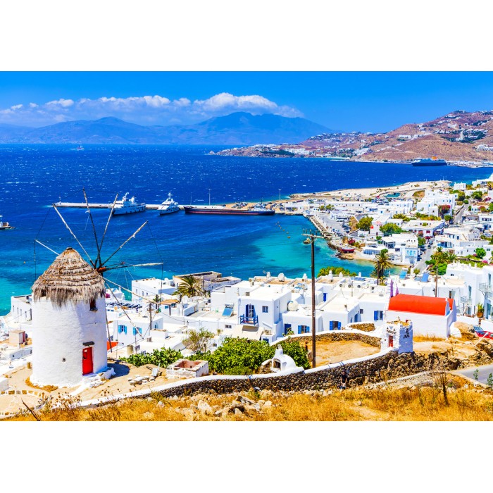 Enjoy Puzzle - Mykonos Island, Greece - 1000 Teile von Enjoy Puzzle
