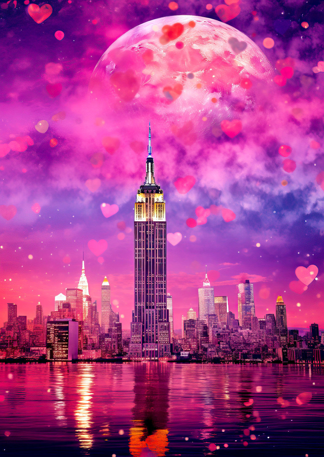 Enjoy Puzzle New York in Love 1000 Teile Puzzle Enjoy-Puzzle-2214 von Enjoy Puzzle