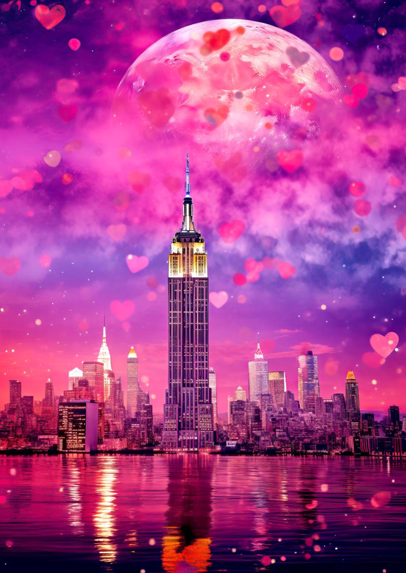 Enjoy Puzzle New York in Love 1000 Teile Puzzle Enjoy-Puzzle-2214 von Enjoy Puzzle