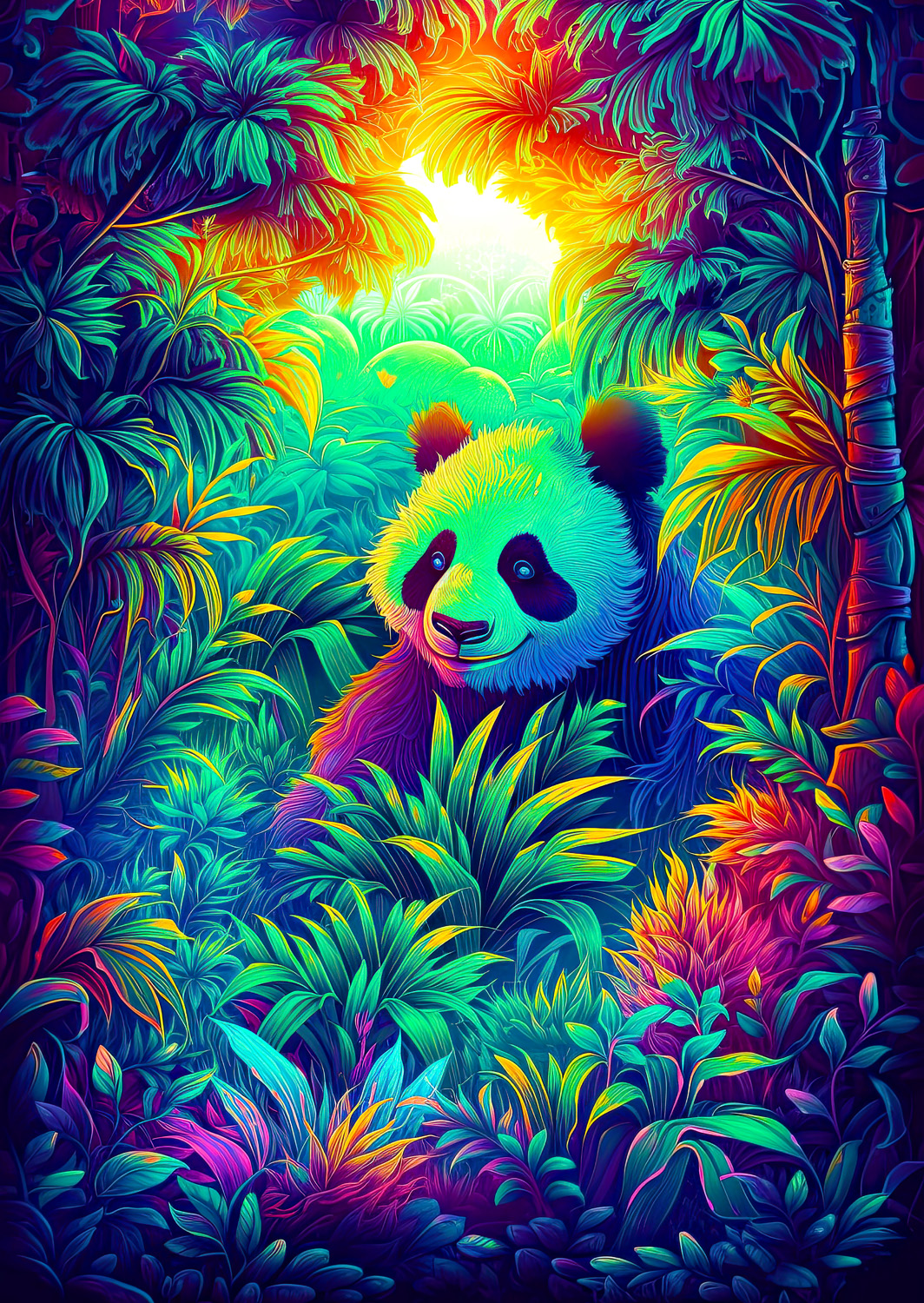 Enjoy Puzzle Panda Corner 1000 Teile Puzzle Enjoy-Puzzle-2221 von Enjoy Puzzle