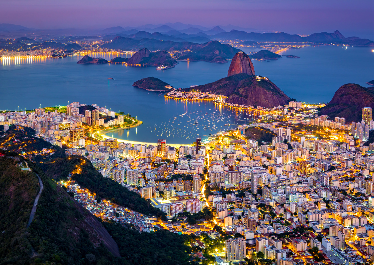 Enjoy Puzzle Rio de Janeiro by Night, Brazil 1000 Teile Puzzle Enjoy-Puzzle-2075 von Enjoy Puzzle