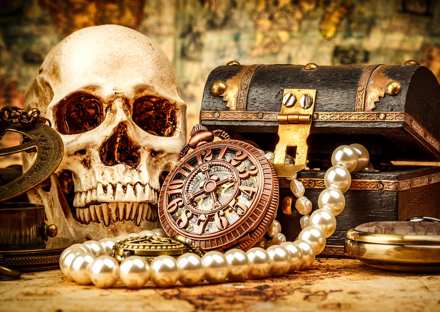 Enjoy Puzzle Schreibtisch des Piratenkapitäns 1000 Teile Puzzle Enjoy-Puzzle-1272 von Enjoy Puzzle