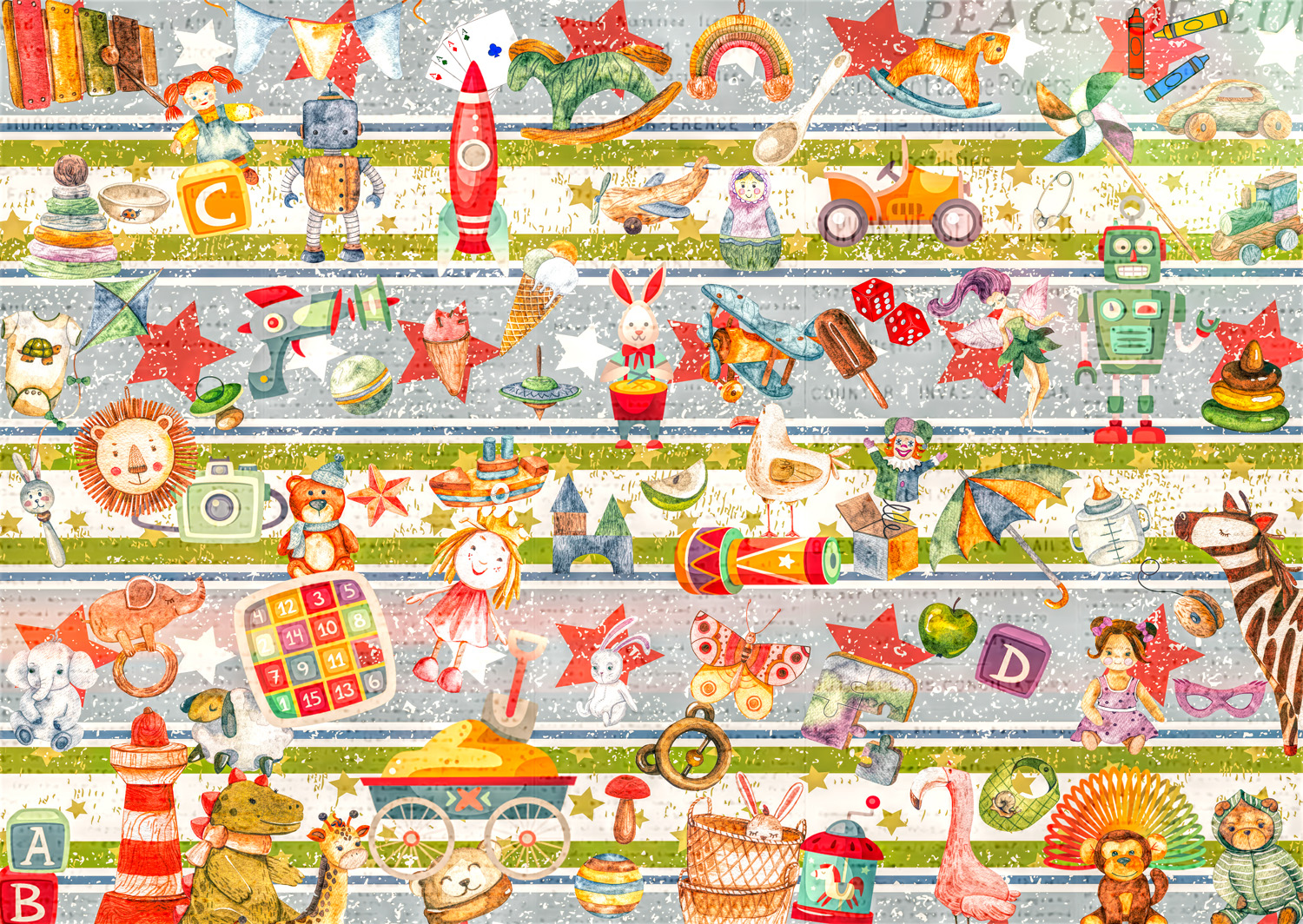 Enjoy Puzzle Toyland 1000 Teile Puzzle Enjoy-Puzzle-2021 von Enjoy Puzzle