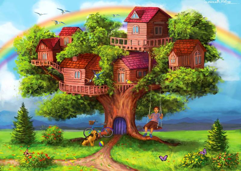 Enjoy Puzzle Treehouses 1000 Teile Puzzle Enjoy-Puzzle-2053 Enjoy Puzzle Treehouses 1000 Teile Puzzle Enjoy-Puzzle-2053 von Enjoy Puzzle