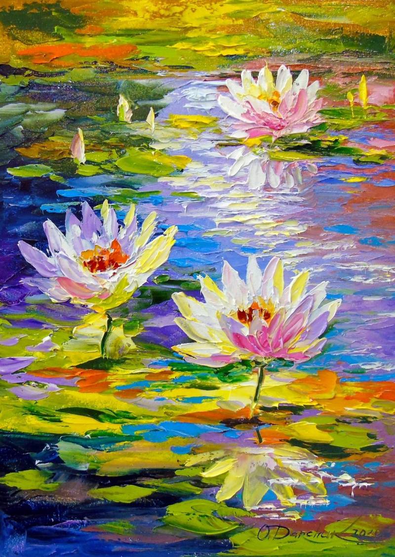 Enjoy Puzzle Seerosen im Teich 1000 Teile Puzzle Enjoy-Puzzle-1847 von Enjoy Puzzle