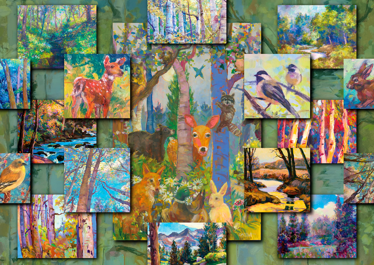 Enjoy Puzzle Woodland Collage 1000 Teile Puzzle Enjoy-Puzzle-2031 Enjoy Puzzle Woodland Collage 1000 Teile Puzzle Enjoy-Puzzle-2031 von Enjoy Puzzle