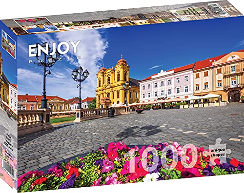 1000 Pieces Jigsaw Puzzle for Adults – Matte Finish, Soft Touch, Sturdy and Unique Pieces, Tight Fit, Vivid Colors, Missing Pieces Service – Picturesque Landscape of Timisoara City – by ENJOY Puzzle 1000 Pieces Jigsaw Puzzle for Adults – Matte Finish, Soft Touch, Sturdy and Unique Pieces, Tight Fit, Vivid Colors, Missing Pieces Service – Picturesque Landscape of Timisoara City – by ENJOY Puzzle von Enjoy puzzle