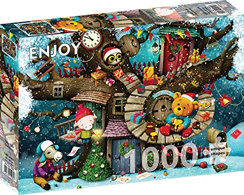 ENJOY-1955 - Märchenhafte Weihnachten, Puzzle, 1000 Teile von Enjoy puzzle