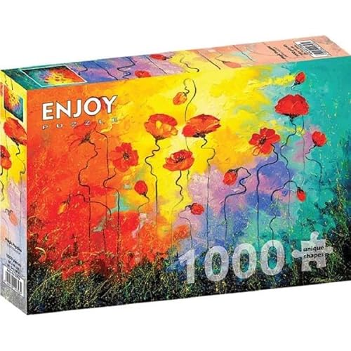 ENJOY-1723 - Magic Poppies, Puzzle, 1000 Teile von Enjoy puzzle