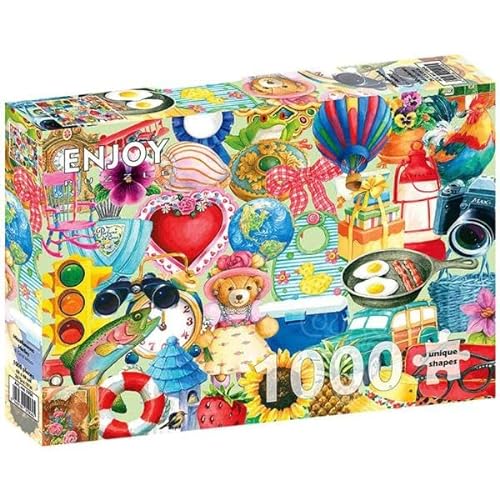 ENJOY-1904 - Miscellaneous Medley, Puzzle, 1000 Teile von Enjoy puzzle