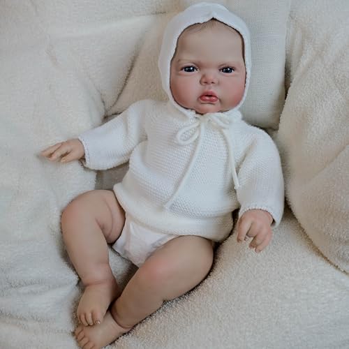 Enjoy with Love Neu 19 Zoll Pickle Wachen Sie in weichem Tuch Körper lebhafte Wiedergeborene Kleinkind Hand Zeichnen Haare Kuschel Baby Puppe Baby Enjoy with Love Neu 19 Zoll Pickle Wachen Sie in weichem Tuch Körper lebhafte Wiedergeborene Kleinkind Hand Zeichnen Haare Kuschel Baby Puppe Baby von Enjoy with Love