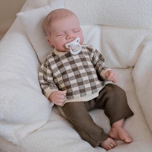 Enjoy with Love Neu 48CM lebendige Pascale Bebe realistische wiedergeborene weiche Vollkörper Mädchen schlafen Baby Hand detaillierte Malerei Anatomisch korrekt Enjoy with Love Neu 48CM lebendige Pascale Bebe realistische wiedergeborene weiche Vollkörper Mädchen schlafen Baby Hand detaillierte Malerei Anatomisch korrekt von Enjoy with Love