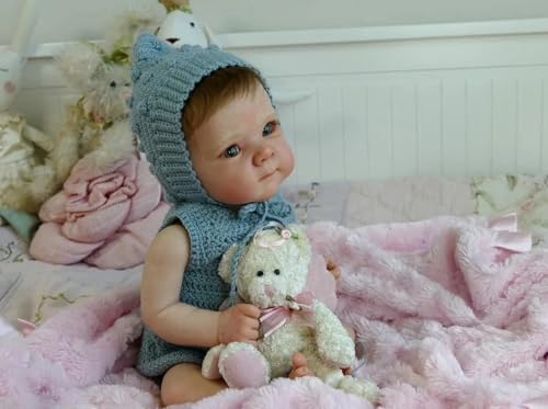 Enjoy with Love Neue 18inch Bettie Full Body Reborn Soft Touch Neugeborene Puppe Lifelike Kuschelige Baby Schichten Malerei 3D Haut mit Handwurzel Haar Enjoy with Love Neue 18inch Bettie Full Body Reborn Soft Touch Neugeborene Puppe Lifelike Kuschelige Baby Schichten Malerei 3D Haut mit Handwurzel Haar von Enjoy with Love