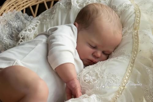 Enjoy with Love Neue 19Inch Gurke Junge Schlafen im weichen Tuch Körper Lebensechte Reborn Kleinkind Hand bemalt Haar Kuschelige Baby Puppe Baby Enjoy with Love Neue 19Inch Gurke Junge Schlafen im weichen Tuch Körper Lebensechte Reborn Kleinkind Hand bemalt Haar Kuschelige Baby Puppe Baby von Enjoy with Love
