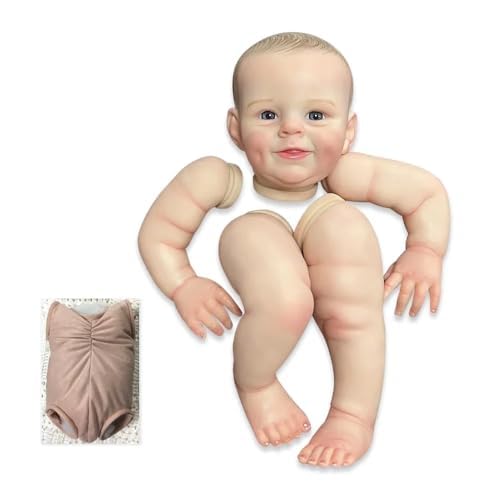 Enjoy with Love Neue 20inch Fertige Reborn Baby Puppe Größe bereits gemalt Kit Lifelike Soft Touch Flexible Fertige Puppe Teile von Enjoy with Love