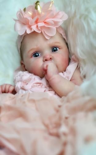 Enjoy with Love Neue 20inch Jocy Neugeborene Baby Puppe Ward Reborn Baby Größe Echtes Bild Handgemachte 3D Haut WurzelHaar Sichtbare Venen von Enjoy with Love