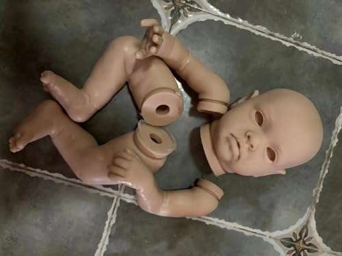 Enjoy with Love Neue 20inch Reborn Lifelike Puppe Kit Chantal Unfinished Unpainted Puppenteile mit Stoffkörper und Augen Enjoy with Love Neue 20inch Reborn Lifelike Puppe Kit Chantal Unfinished Unpainted Puppenteile mit Stoffkörper und Augen von Enjoy with Love