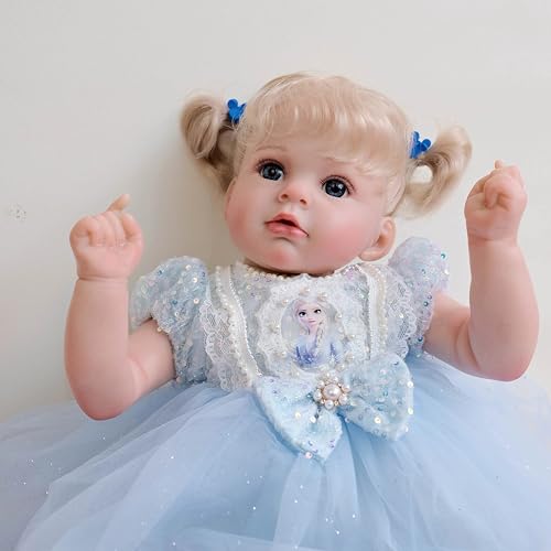Enjoy with Love Neue 20inch lebensechte Reborn Baby Gril Ariann Neugeborene Puppenhand Wurzelhaarhand 3D Farbe Haut sichtbare Venen Sammler Kunst Puppe Enjoy with Love Neue 20inch lebensechte Reborn Baby Gril Ariann Neugeborene Puppenhand Wurzelhaarhand 3D Farbe Haut sichtbare Venen Sammler Kunst Puppe von Enjoy with Love