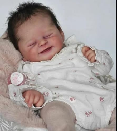 Enjoy with Love Neue 21inch Reborn Puppe Kit Alisha Beliebtes süßes Gesicht lächelndes Baby DIY Kit mit COA Enjoy with Love Neue 21inch Reborn Puppe Kit Alisha Beliebtes süßes Gesicht lächelndes Baby DIY Kit mit COA von Enjoy with Love