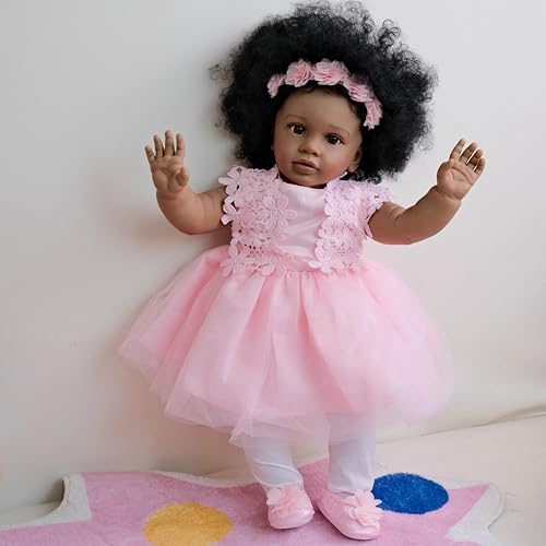 Enjoy with Love Neue 26inch Pippa bereits gemalt Fertige Puppe Reborn Kleinkind in Mädchen Version Riesiges echtes Baby 6-Monats Größe 3D Skin Art Puppe Enjoy with Love Neue 26inch Pippa bereits gemalt Fertige Puppe Reborn Kleinkind in Mädchen Version Riesiges echtes Baby 6-Monats Größe 3D Skin Art Puppe von Enjoy with Love