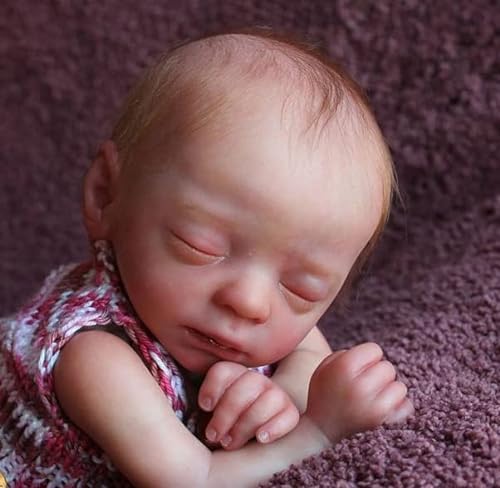 Enjoy with Love Neues 15-Zoll-Reborn-Puppen-Kit Blessing Premie Größe Sleeping Baby DIY Blanko-Kit von Enjoy with Love
