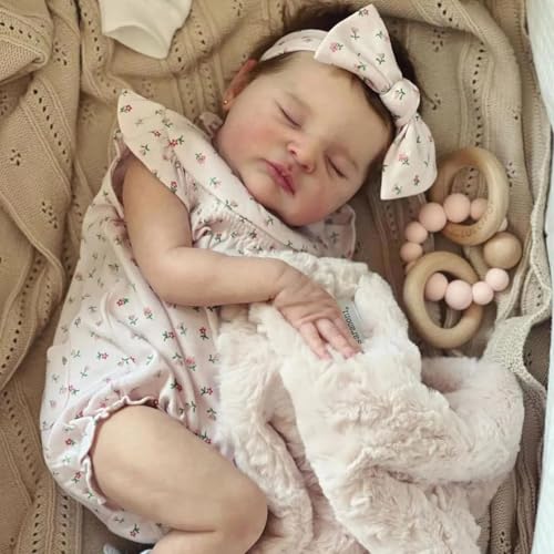 Enjoy with Love New 19inch Newborn Baby Size Already Finished Reborn Baby Doll Laura 3D Skin Hand Detailed Painted Skin Visible Veins Enjoy with Love New 19inch Newborn Baby Size Already Finished Reborn Baby Doll Laura 3D Skin Hand Detailed Painted Skin Visible Veins von Enjoy with Love