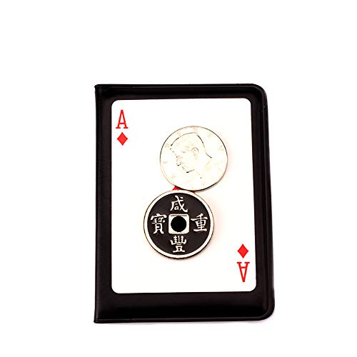 Enjoyer Lethal Tender Coin Magic Tricks Coins Magic Cards Gimmick Magician Accessories Close Up Magic Props Stage Illusions von Enjoyer