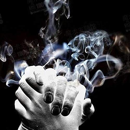 Enjoyer Magic Smoke from Fingerspitzen, Magic Tricks, Magic Smoke Papers, Appearing Rauch Magic Gimmick Magician Props Stage Illusions (10 Stück) von Enjoyer