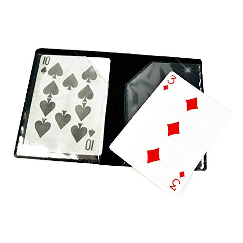 Enjoyer Optical Wallet Card Magic Tricks Cards Gimmicks Close Up Magic Street Stage Magic Cards Props Mentalism Magician Accessories, Schwarz Enjoyer Optical Wallet Card Magic Tricks Cards Gimmicks Close Up Magic Street Stage Magic Cards Props Mentalism Magician Accessories, Schwarz von Enjoyer