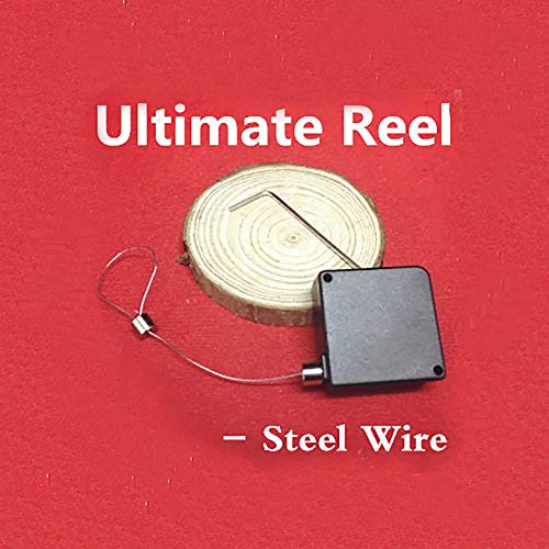 Enjoyer Ultimate Reel Magic Tricks Magier Zubehör Bühnen-Illusions Street Magic Gimmick Object Vanishing Gerät (Stahldraht) von Enjoyer