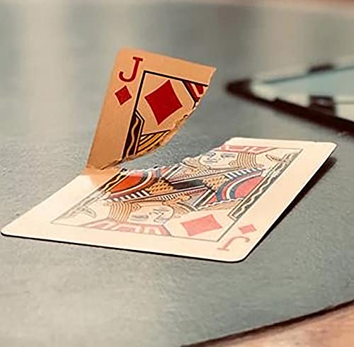 Enjoyer Zerrissene Eckmaschine (TCM) von Juan Pablo Zerrissene Karte Gimmick Card Magic Tricks Close Up Magic Requisiten Wiederherstellung Magier Deck von Enjoyer