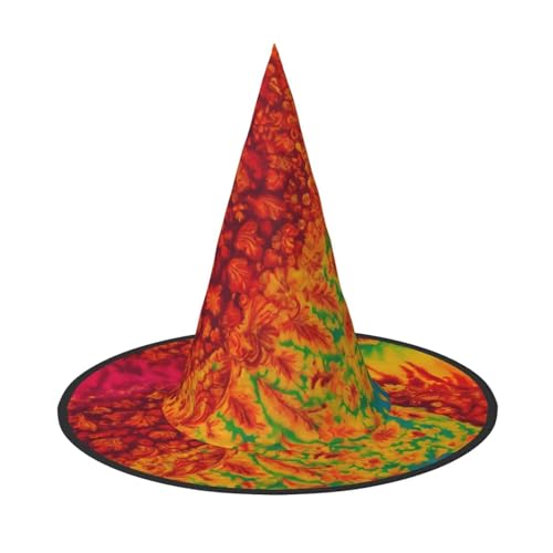 EnkzpoHen Batik-Hut, Hippie-Druck, Halloween-Zaubererhut, bequem, leicht, Festivals, Party, Kopfbedeckung EnkzpoHen Batik-Hut, Hippie-Druck, Halloween-Zaubererhut, bequem, leicht, Festivals, Party, Kopfbedeckung von EnkzpoHen
