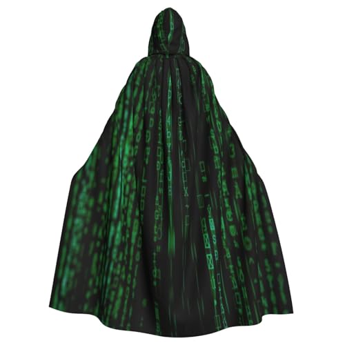 EnkzpoHen Hacker Era Kapuzenumhang, Unisex, Halloween, Maskerade, Cosplay von EnkzpoHen
