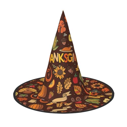 EnkzpoHen Halloween-Zaubererhut, bequem, leicht, für Festivals, Partys, Kopfbedeckung EnkzpoHen Halloween-Zaubererhut, bequem, leicht, für Festivals, Partys, Kopfbedeckung von EnkzpoHen