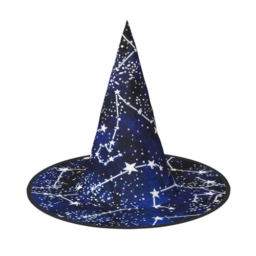 EnkzpoHen Halloween-Zaubererhut, leuchtet im Dunkeln, bequem, leicht, für Festivals, Partys, Kopfbedeckungen EnkzpoHen Halloween-Zaubererhut, leuchtet im Dunkeln, bequem, leicht, für Festivals, Partys, Kopfbedeckungen von EnkzpoHen