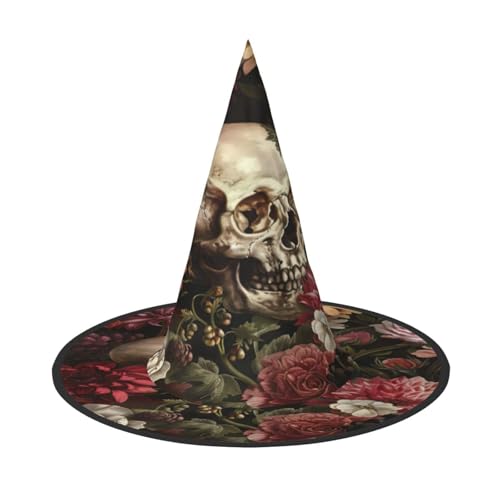 EnkzpoHen Halloween-Zaubererhut mit Blumenmuster, bequem, leicht, für Festivals, Partys EnkzpoHen Halloween-Zaubererhut mit Blumenmuster, bequem, leicht, für Festivals, Partys von EnkzpoHen