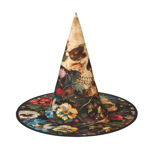 EnkzpoHen Halloween-Zaubererhut mit Blumenmuster, bequem, leicht, für Festivals, Partys EnkzpoHen Halloween-Zaubererhut mit Blumenmuster, bequem, leicht, für Festivals, Partys von EnkzpoHen