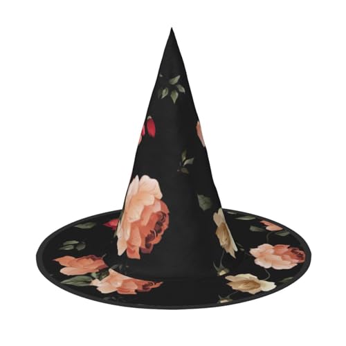 EnkzpoHen Herbst-Hut, schöner Blumendruck, Halloween-Zaubererhut, bequem, leicht, Festivals, Party, Kopfbedeckung EnkzpoHen Herbst-Hut, schöner Blumendruck, Halloween-Zaubererhut, bequem, leicht, Festivals, Party, Kopfbedeckung von EnkzpoHen