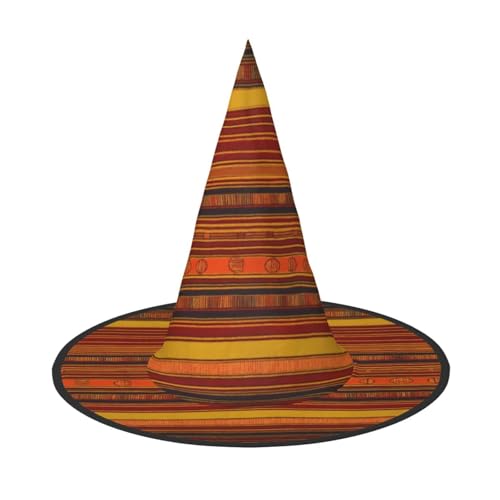 EnkzpoHen Indianer-Muster, Halloween-Zaubererhut, bequem, leicht, für Festivals, Partys, Kopfbedeckungen EnkzpoHen Indianer-Muster, Halloween-Zaubererhut, bequem, leicht, für Festivals, Partys, Kopfbedeckungen von EnkzpoHen