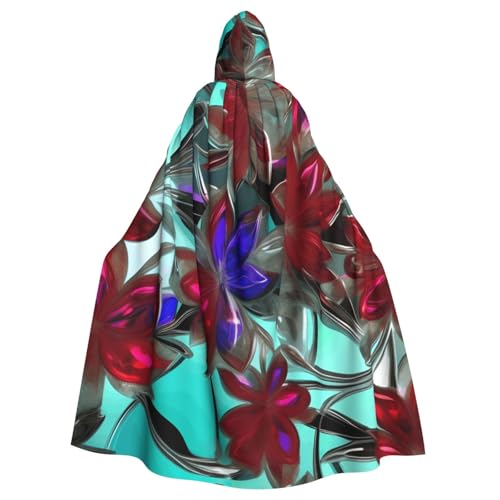 EnkzpoHen Kapuzenumhang mit Blumenmuster, Unisex, Halloween, Maskerade, Cosplay EnkzpoHen Kapuzenumhang mit Blumenmuster, Unisex, Halloween, Maskerade, Cosplay von EnkzpoHen