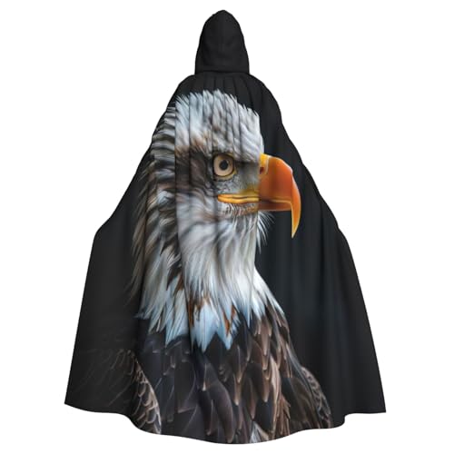 EnkzpoHen Kapuzenumhang mit Glatzenadler, Unisex, Halloween, Maskerade, Cosplay EnkzpoHen Kapuzenumhang mit Glatzenadler, Unisex, Halloween, Maskerade, Cosplay von EnkzpoHen