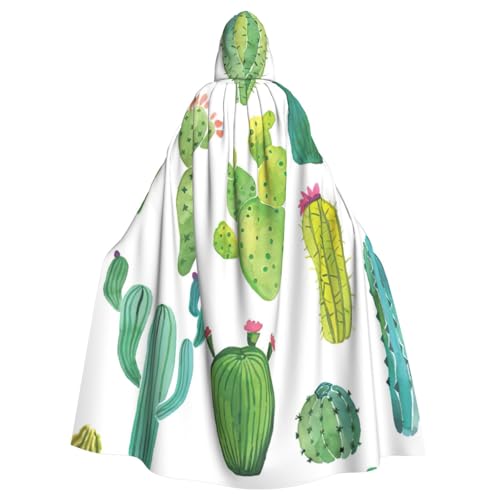 EnkzpoHen Kapuzenumhang mit Kaktusdruck, Unisex, Halloween, Maskerade, Cosplay EnkzpoHen Kapuzenumhang mit Kaktusdruck, Unisex, Halloween, Maskerade, Cosplay von EnkzpoHen