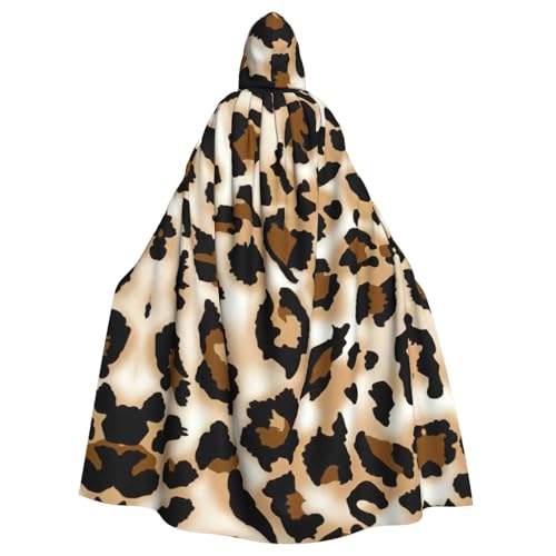 EnkzpoHen Kapuzenumhang mit Leopardenmuster, Unisex, Halloween, Maskerade, Cosplay EnkzpoHen Kapuzenumhang mit Leopardenmuster, Unisex, Halloween, Maskerade, Cosplay von EnkzpoHen