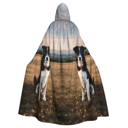 EnkzpoHen Kapuzenumhang mit Welpen-Motiv, Unisex, Halloween, Maskerade, Cosplay von EnkzpoHen