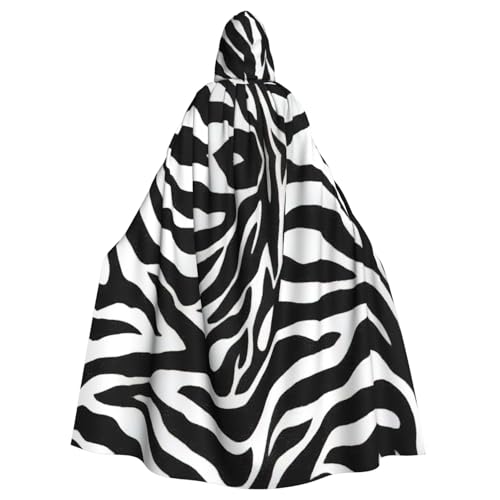 EnkzpoHen Kapuzenumhang mit Zebramuster, Unisex, Halloween, Maskerade, Cosplay EnkzpoHen Kapuzenumhang mit Zebramuster, Unisex, Halloween, Maskerade, Cosplay von EnkzpoHen
